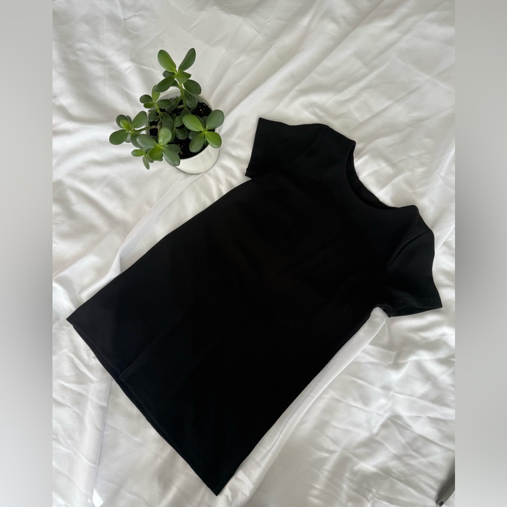Bobeau Black Knit Mini Dress, size Small